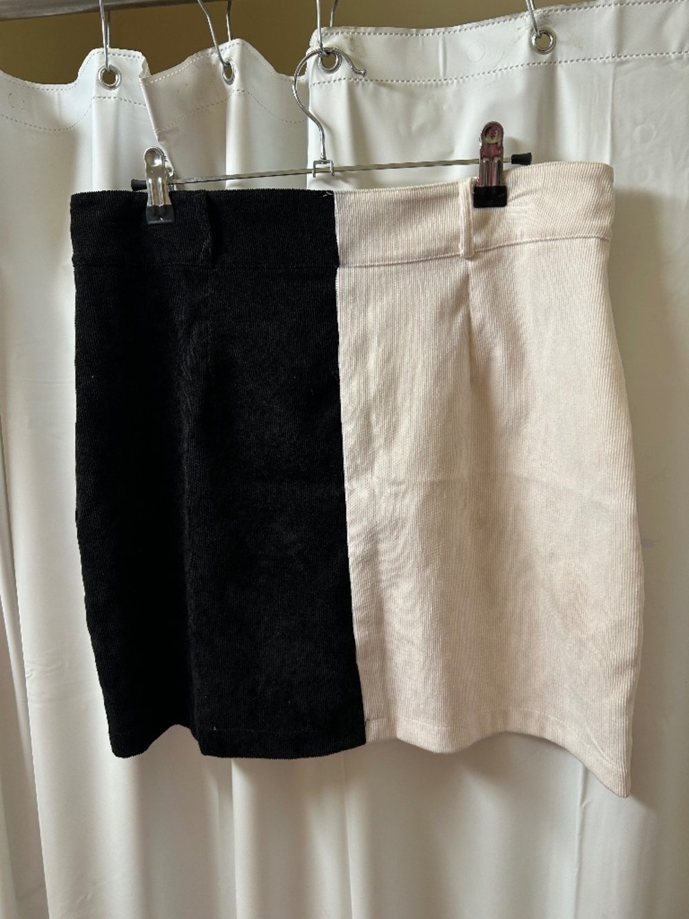 Romwe Colorblock Mini Skirt